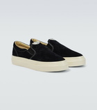 Junya Watanabe - x Stepney Workers Club suede sneakers