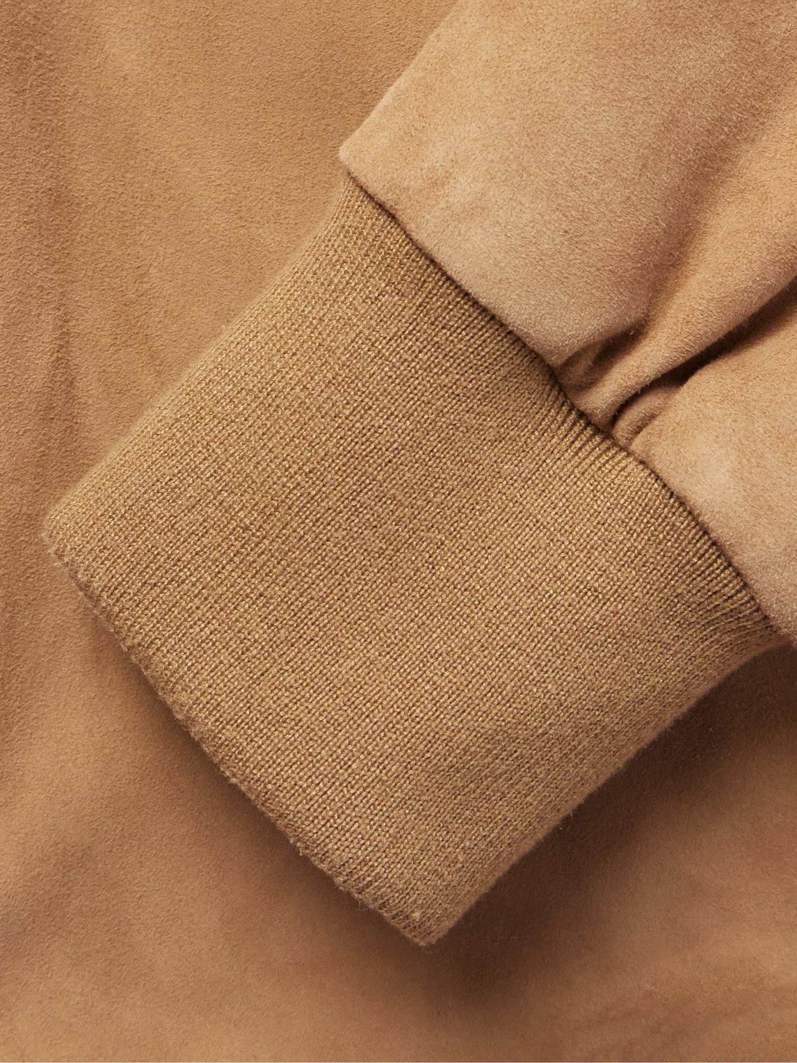 Baracuta - G9 Suede Harrington Jacket - Neutrals