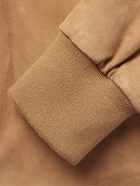 Baracuta - G9 Suede Harrington Jacket - Neutrals