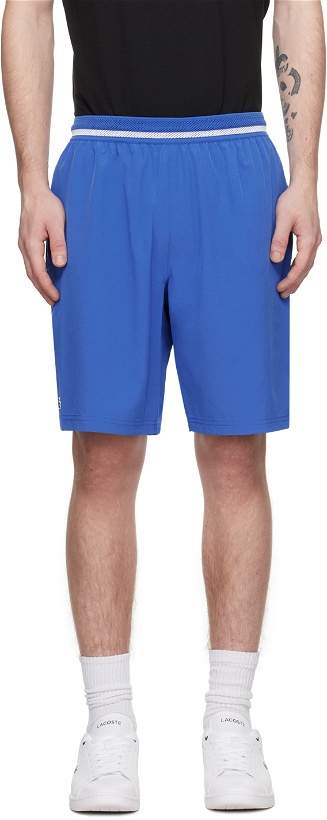 Photo: Lacoste Blue Novak Djokovic Edition Shorts