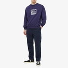 PACCBET Men's Logo Crew Sweat in Navy