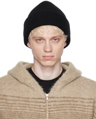 John Elliott Black Rib Beanie