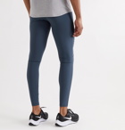 DISTRICT VISION - Lono Stretch-Jersey Running Tights - Blue
