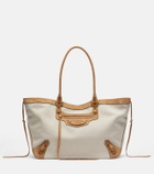 Balenciaga Le City Beach Medium canvas tote bag