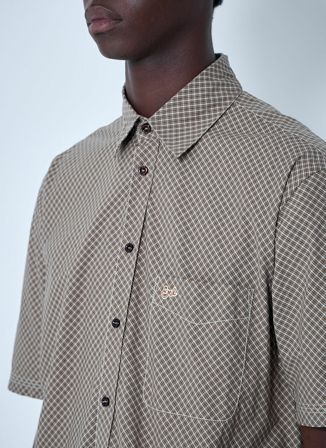 ERL Woven Plaid Shirt