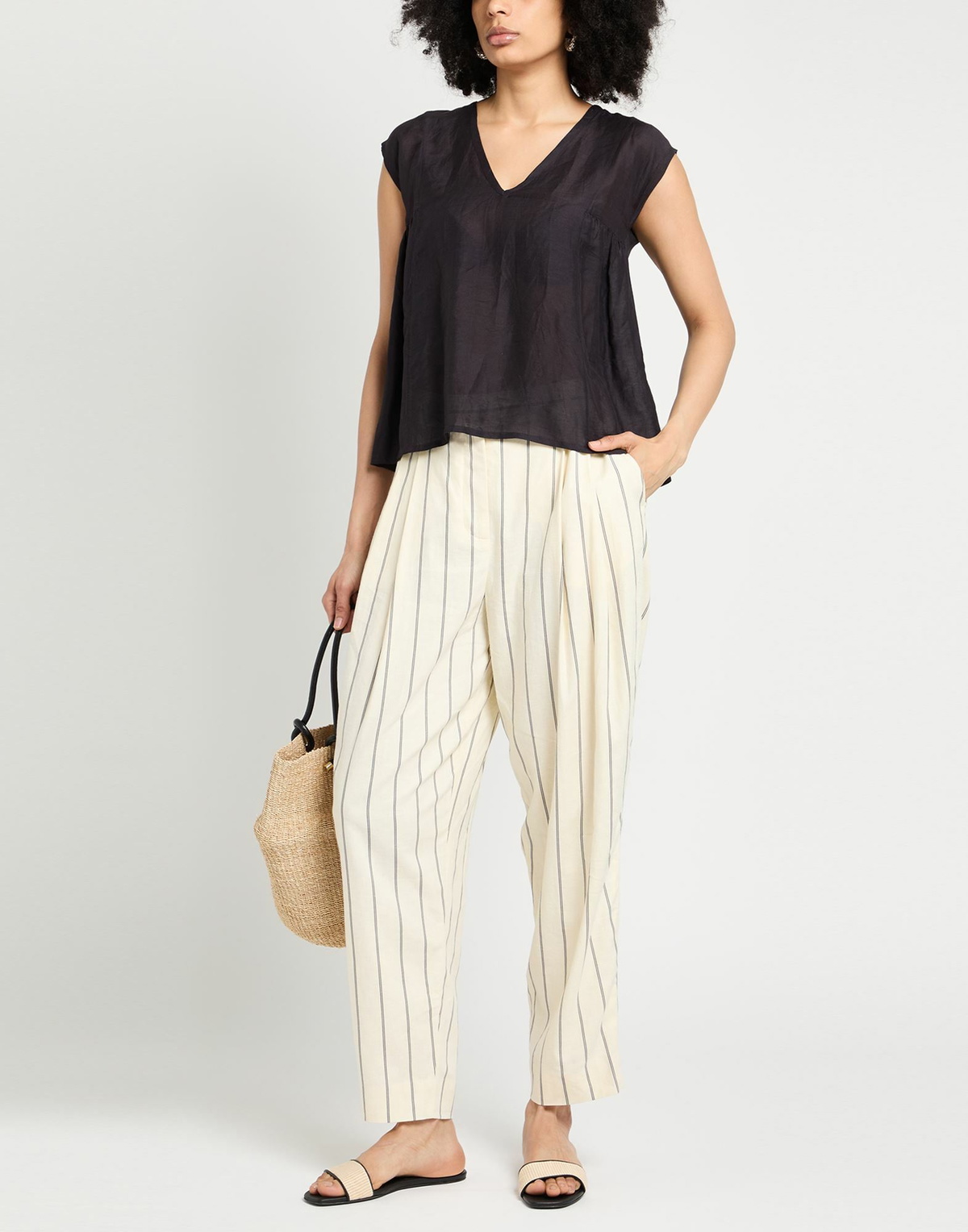 Alessia Santi Womens Top in Black