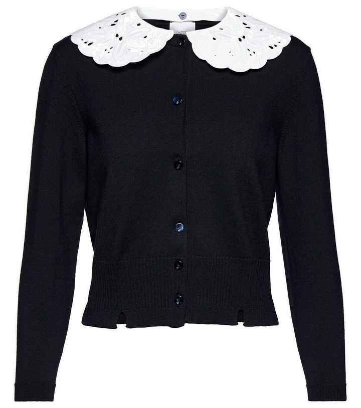Photo: Patou Convertible wool-blend cardigan