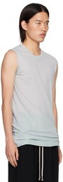 Rick Owens Blue Porterville Basic Tank Top