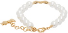 Numbering White & Gold #9902 Bracelet