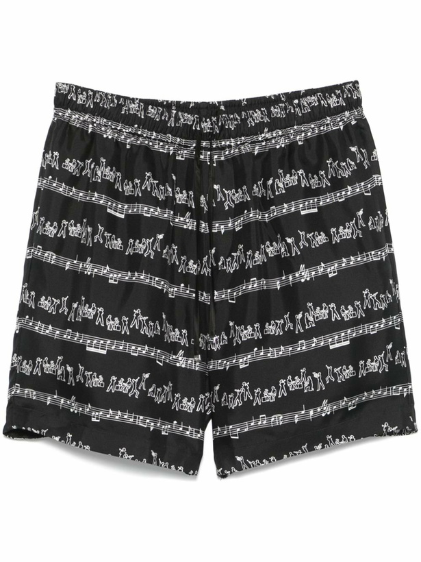 Photo: AMIRI Graphic-Print Shorts