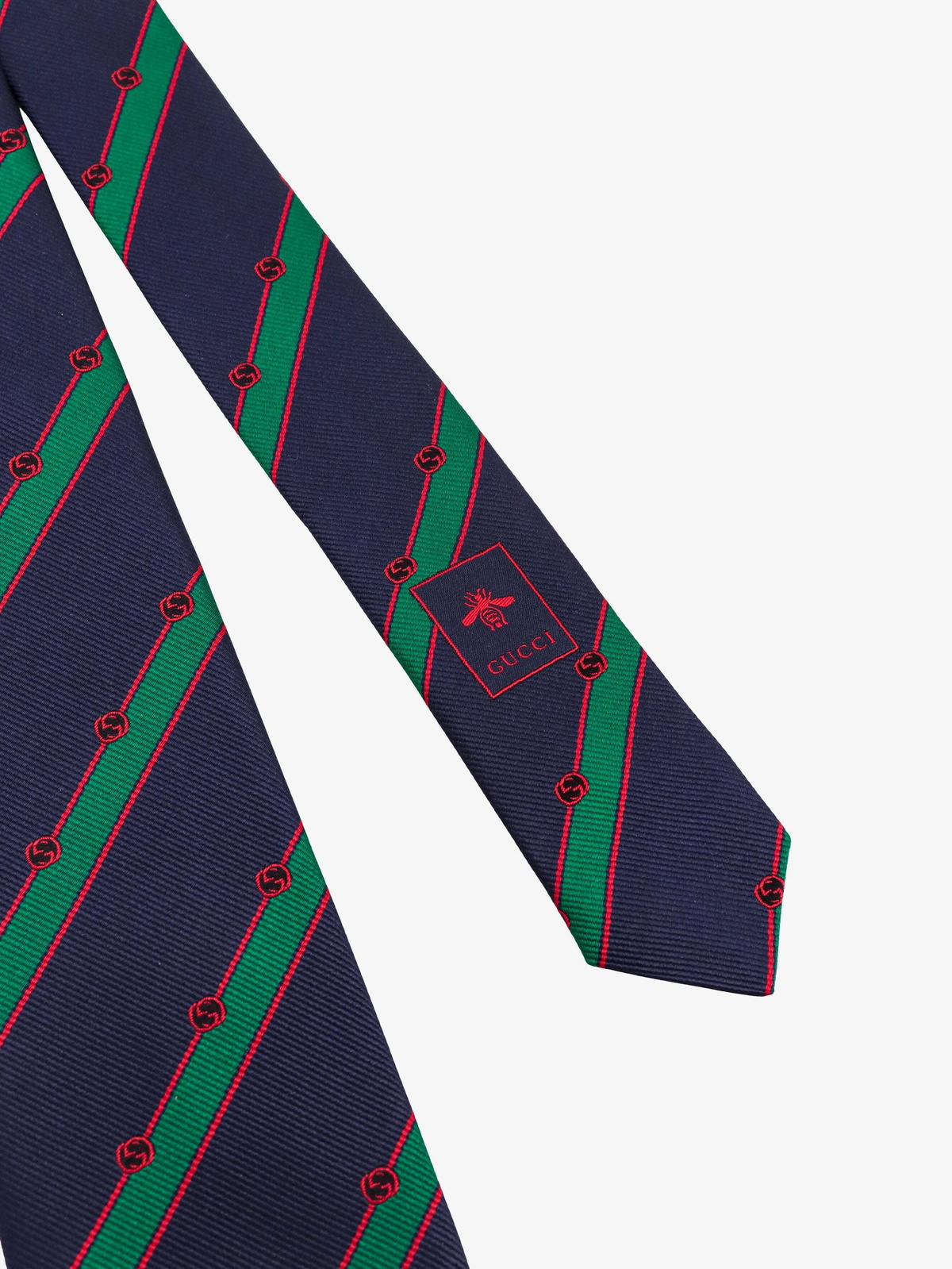 Gucci Tie Blue Mens Gucci