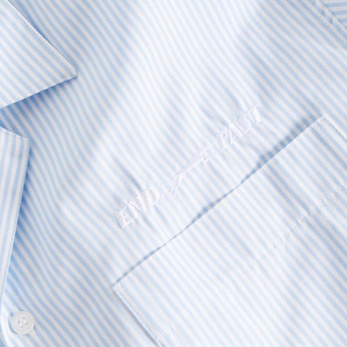 END. Fast Shirt in Blue Pin