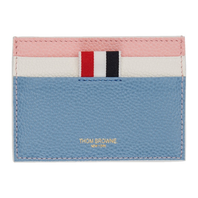 Photo: Thom Browne Multicolor Fun Mix Double Sided Card Holder