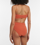 Toteme - Smocked bikini top