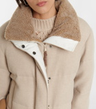 Brunello Cucinelli - Cashmere corduroy down jacket