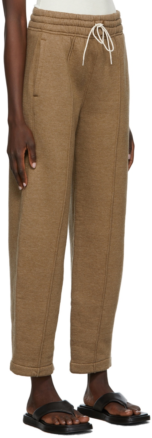 AGOLDE Brown Bow Leg Lounge Pants