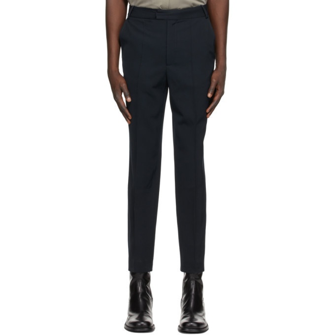 Photo: Situationist Navy Wool Classic Trousers
