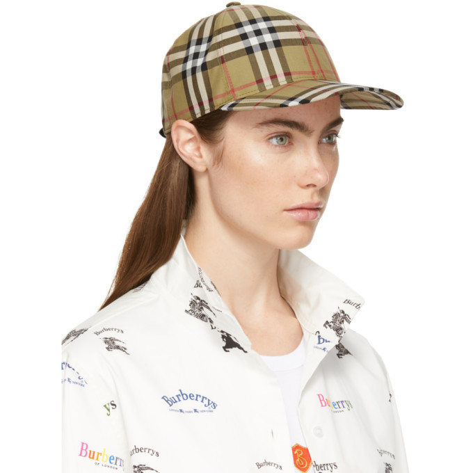 Burberry rainbow outlet cap