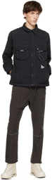 and wander Black Insulated Alpha Jacket