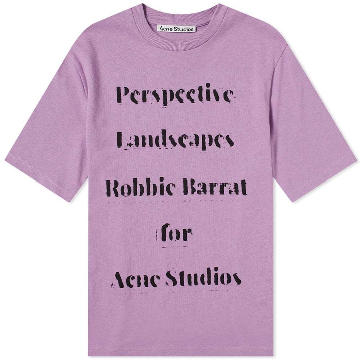 Photo: Acne Studios Everrick Robbie Barrat Tee