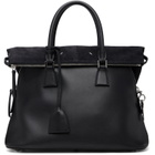 Maison Margiela Black 5AC Soft Medium Tote