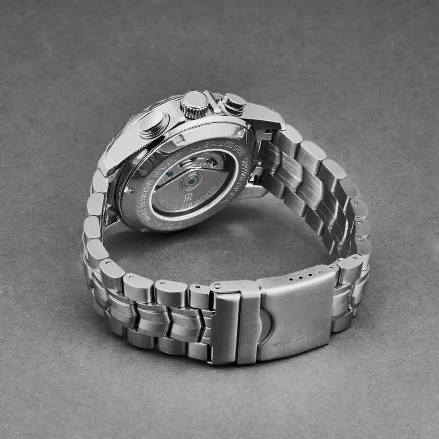 Revue Thommen Air Speed Chronograph Automatic Red Dial Mens Watch