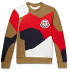 Moncler Genius - 2 Moncler 1952 Logo-Appliquéd Patchwork Loopback Cotton-Jersey Sweatshirt - Multi