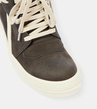 Rick Owens Geobasket suede high-top sneakers