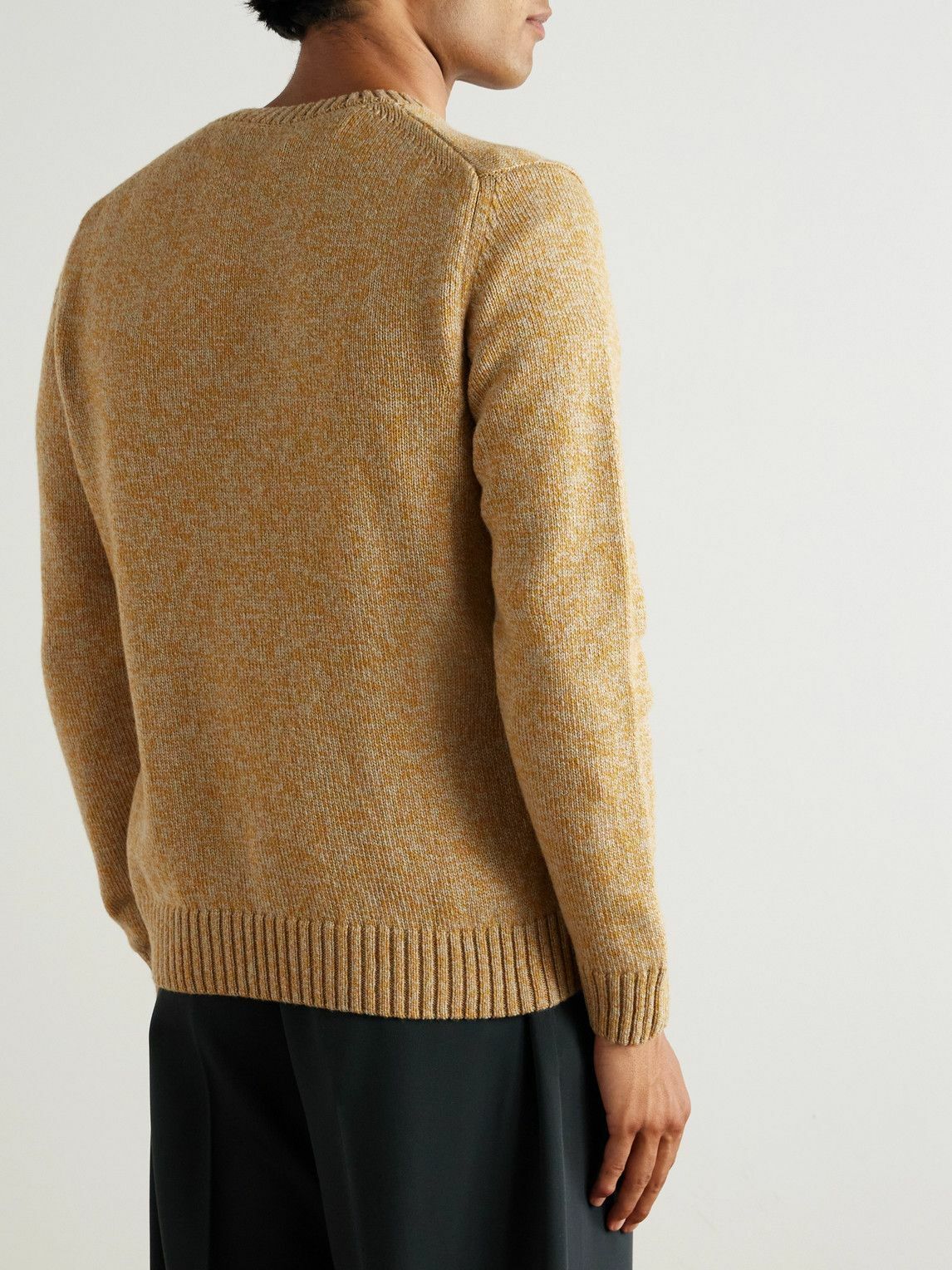 Incotex - Zanone Wool Sweater - Yellow