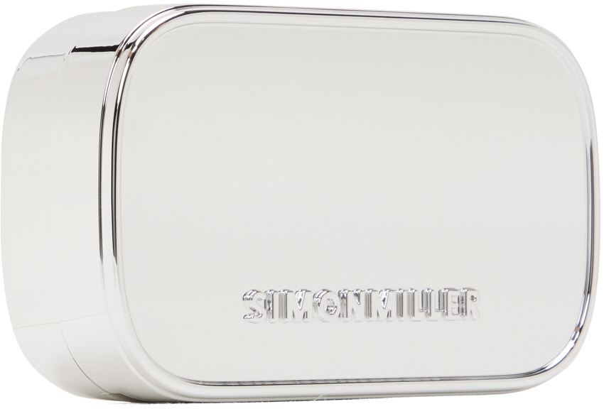 SIMONMILLER Silver Pill Clutch