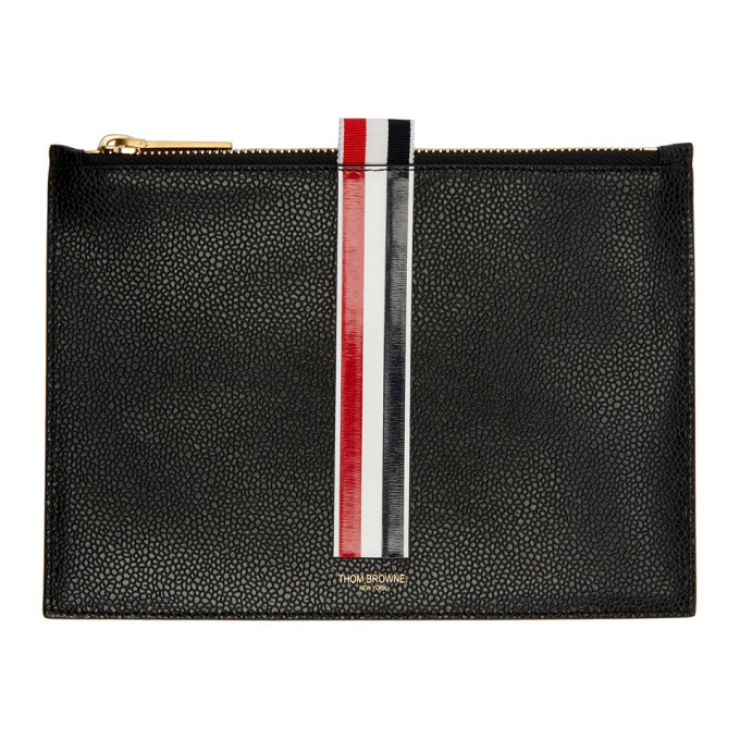 Photo: Thom Browne Black Large Coin Pouch