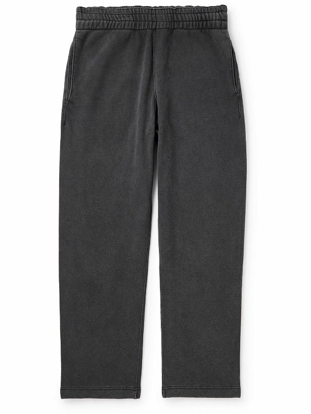 Photo: Remi Relief - Straight-Leg Cotton-Jersey Sweatpants - Gray