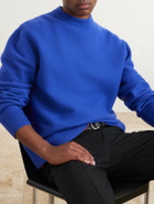 Jil Sander - Boiled Wool Sweater - Blue
