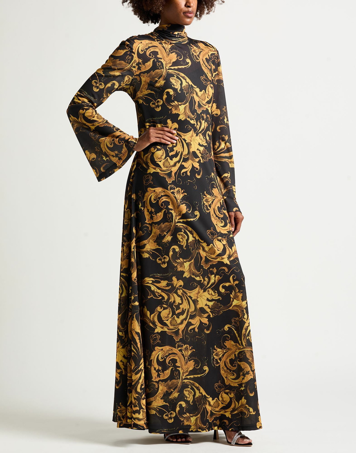 Versace Jeans Couture Womens Maxi dress in Black