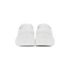 Etro White Calfskin Paisley Sneakers