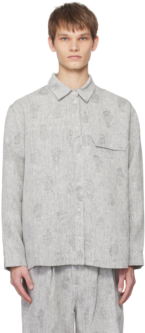 Henrik Vibskov Gray Post Shirt