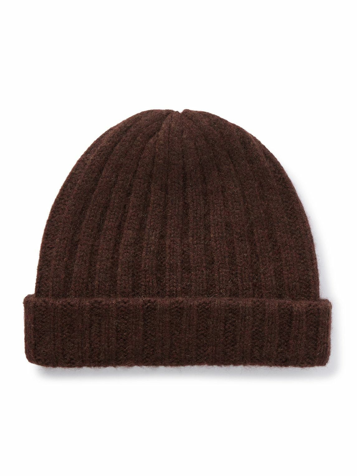 The Elder Statesman - Ranger Ribbed Cashmere Beanie