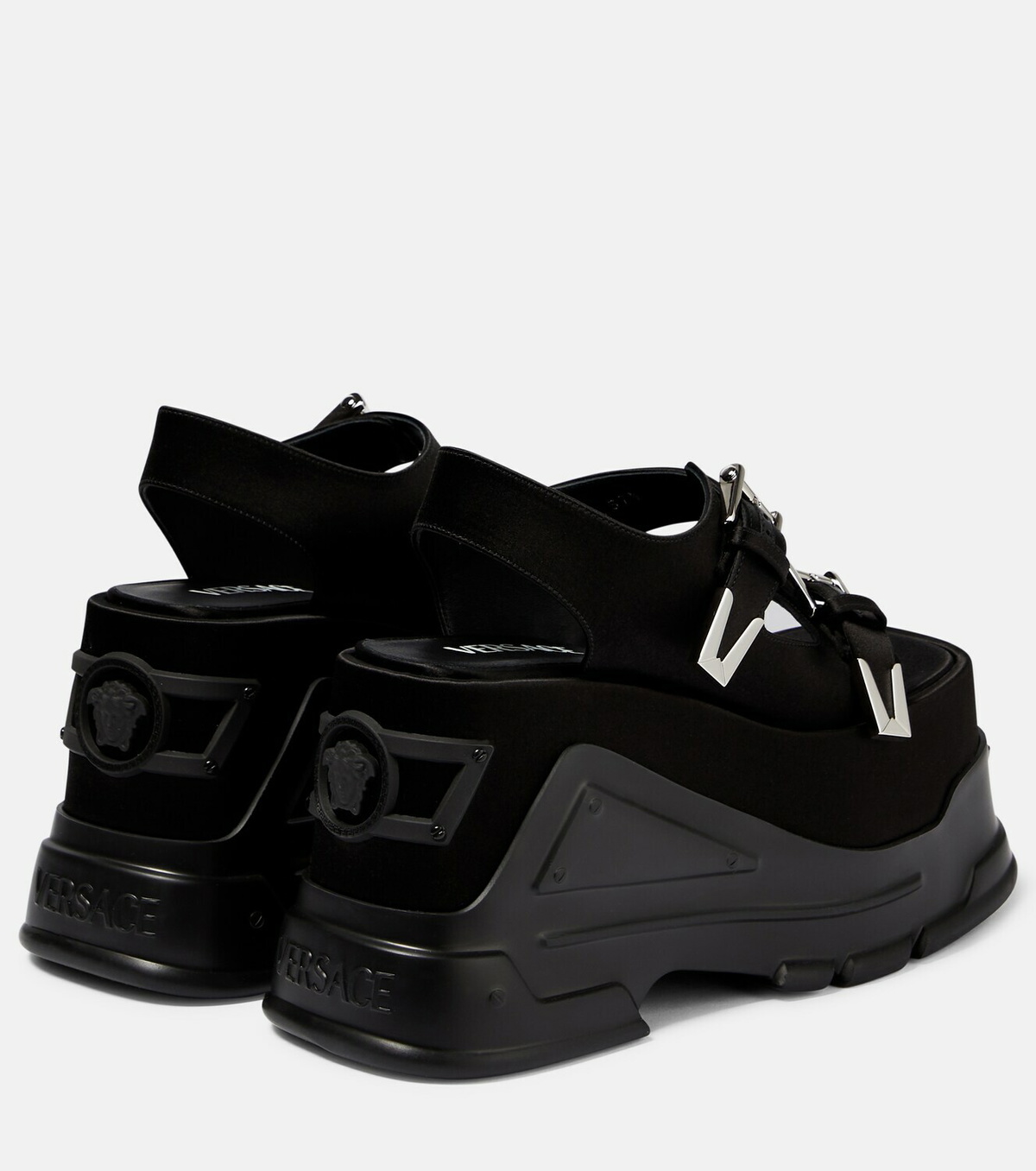 Sundace 140 Satin Platform Sandals main image 1
