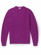 Massimo Alba - Kane Brushed Cashmere Sweater - Purple