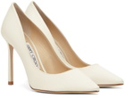 Jimmy Choo Off-White Romy 100 Heels
