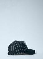 Y-3 Pinstripe Logo Baseball Cap