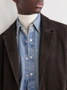 Mr P. - Suede Suit Jacket - Brown
