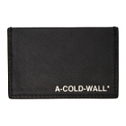 A-Cold-Wall* Black Logo Card Holder