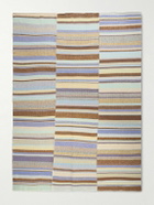 The Elder Statesman - Striped Cashmere Blanket