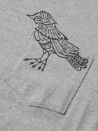 Engineered Garments - Printed Cotton-Jersey T-Shirt - Gray