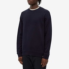 Norse Projects Men's Vagn Classic Crew Sweat in Dark Navy