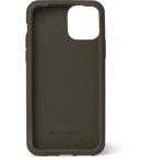 BOTTEGA VENETA - Intrecciato Rubber iPhone 11 Pro Case - Green