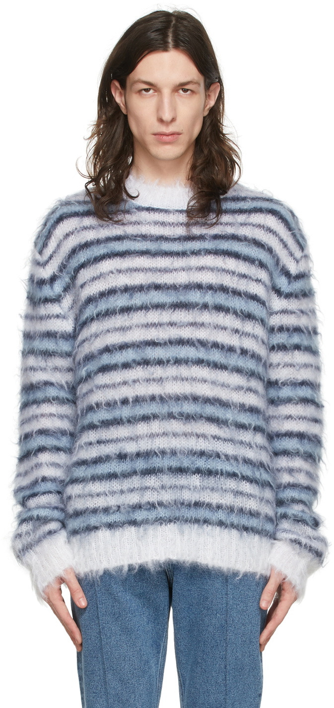 Marni White Mohair Sweater Marni