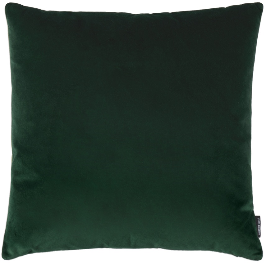 POLSPOTTEN Green Velvet Cushion