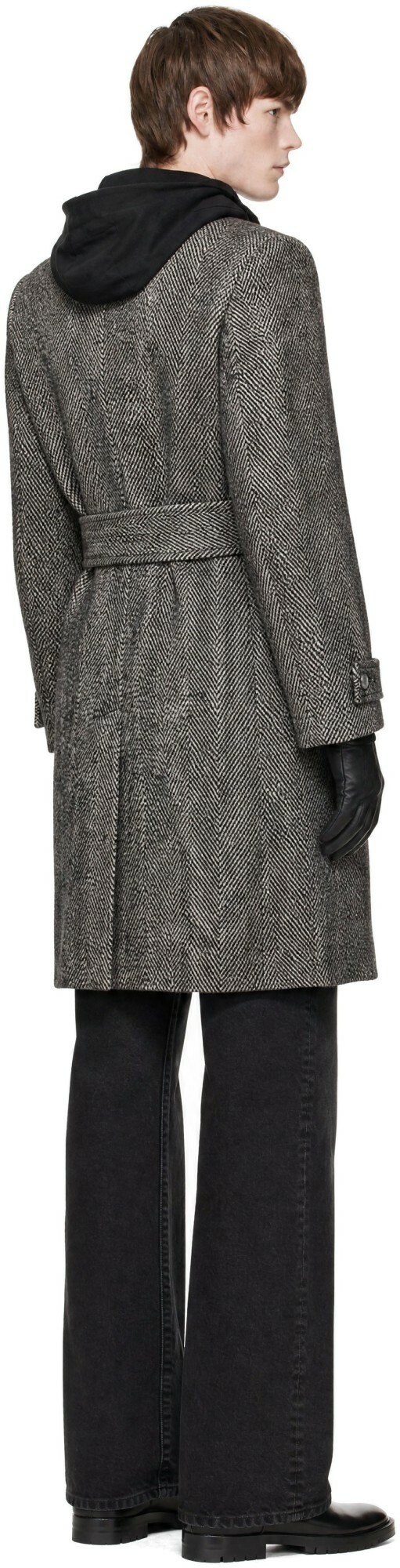 EGONlab Gray Structured Coat